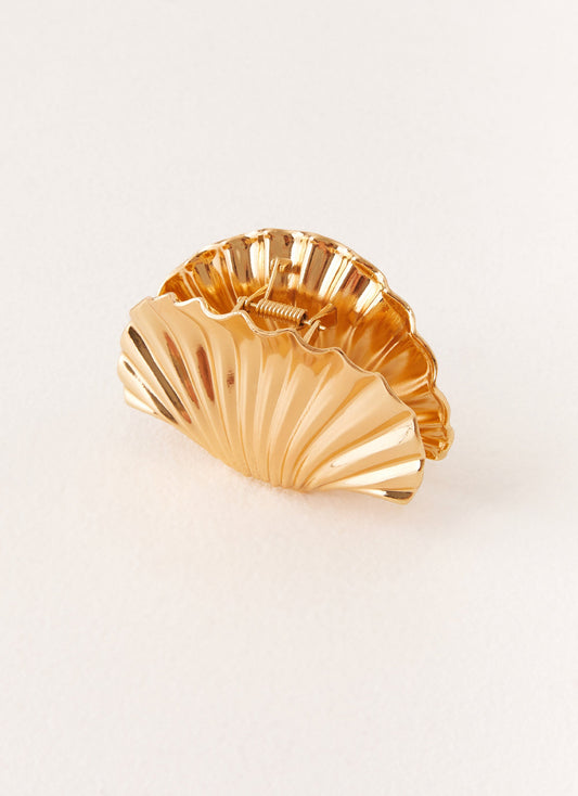 Milano Claw Clip - Gold